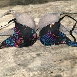 Two Victoria Secret's PINK Bras